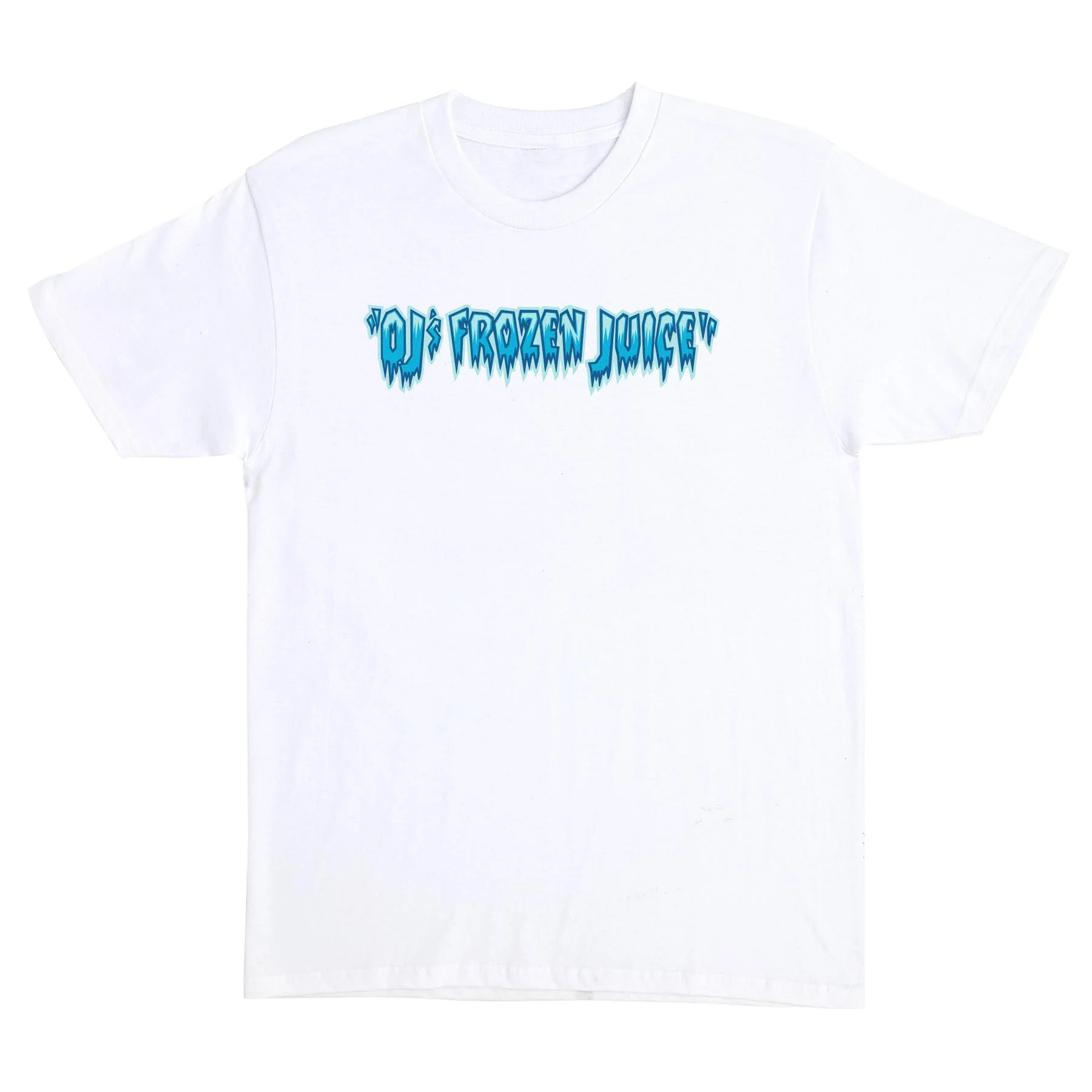 OJ Wheels Shirt Natas Frozen Music White