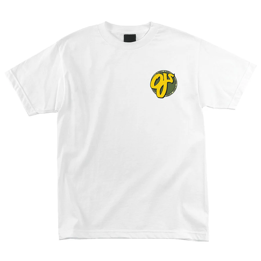 OJ Wheels Shirt Pacifico White - Image 2