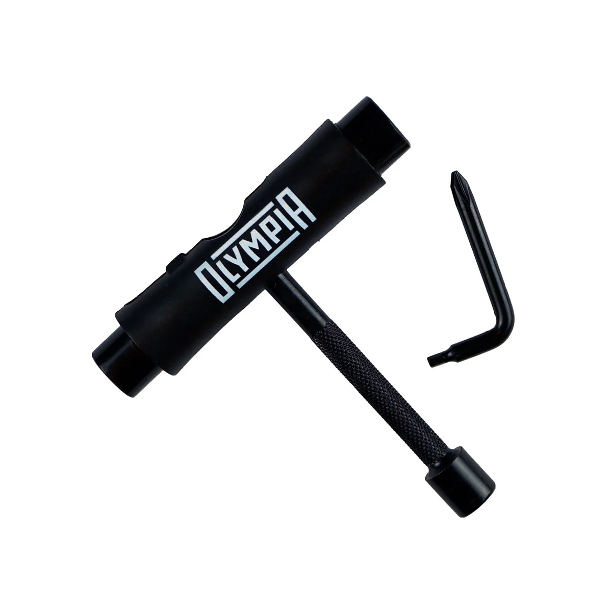 Olympia Supply Skateboard All In One Tool Black T-Shape - Image 2