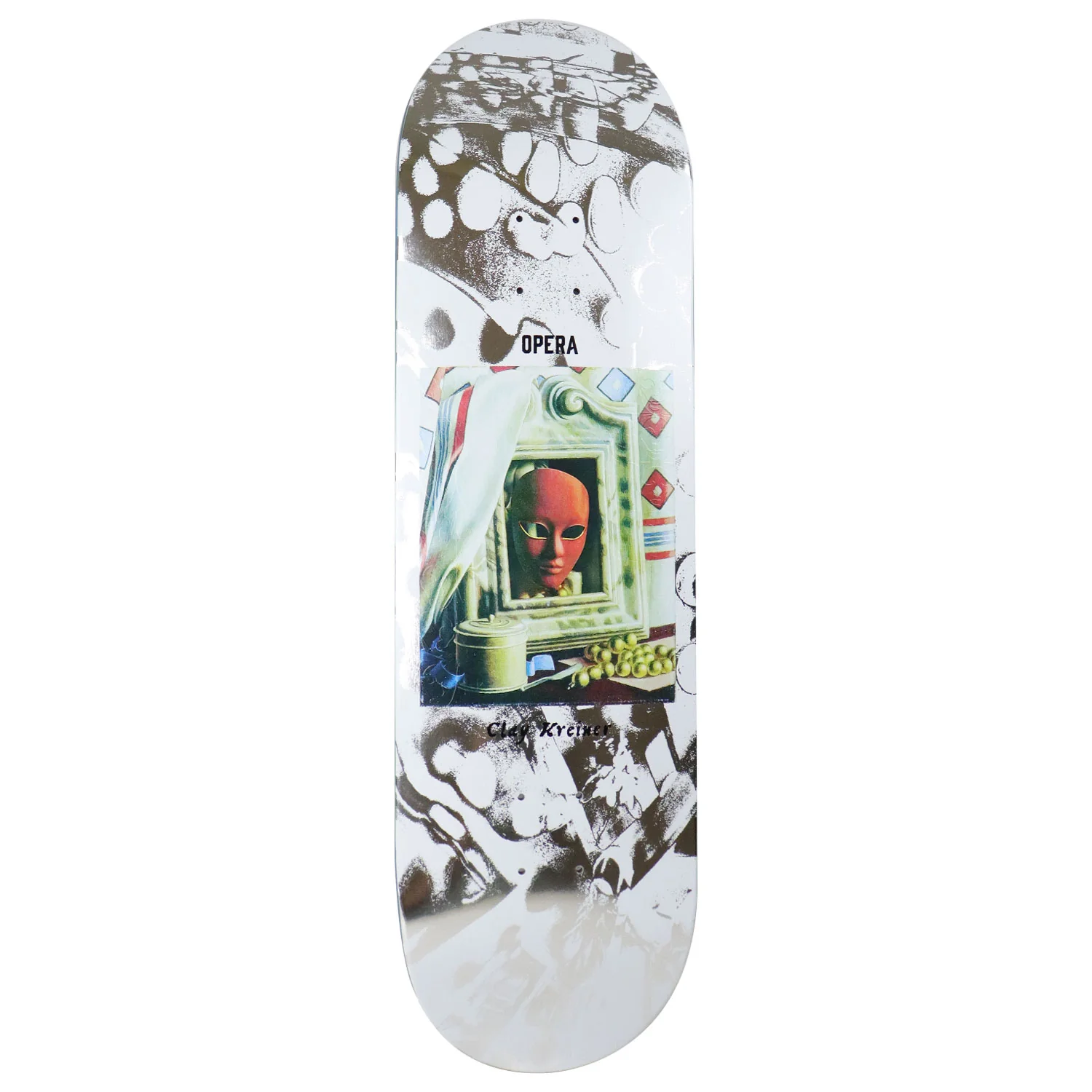 Opera Premium Skateboard with Indy Trucks, Pig Wheels - 8.75" Clay Kreiner Reflection - Image 2