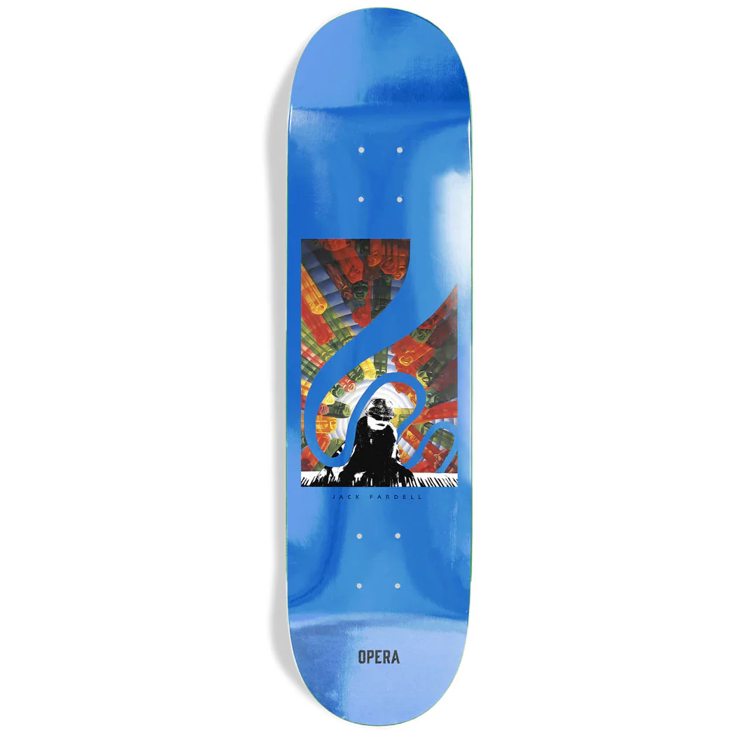 Opera Premium Skateboard with Indy Trucks, Snot Wheels - 8.7" Jack Fardell Organ - Image 2