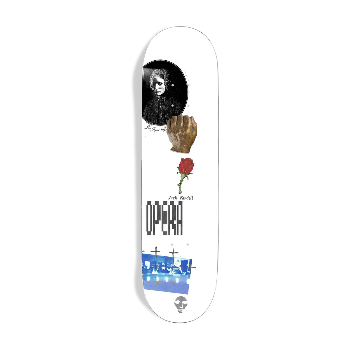 Opera Premium Skateboard with Indy Trucks, Triclops Wheels - 8.7" Jack Fardell Class - Image 2