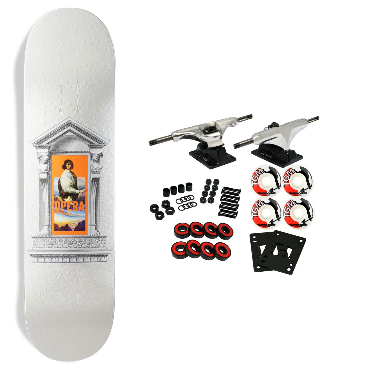 Opera Skateboard Complete House 8.0" x 31.625"