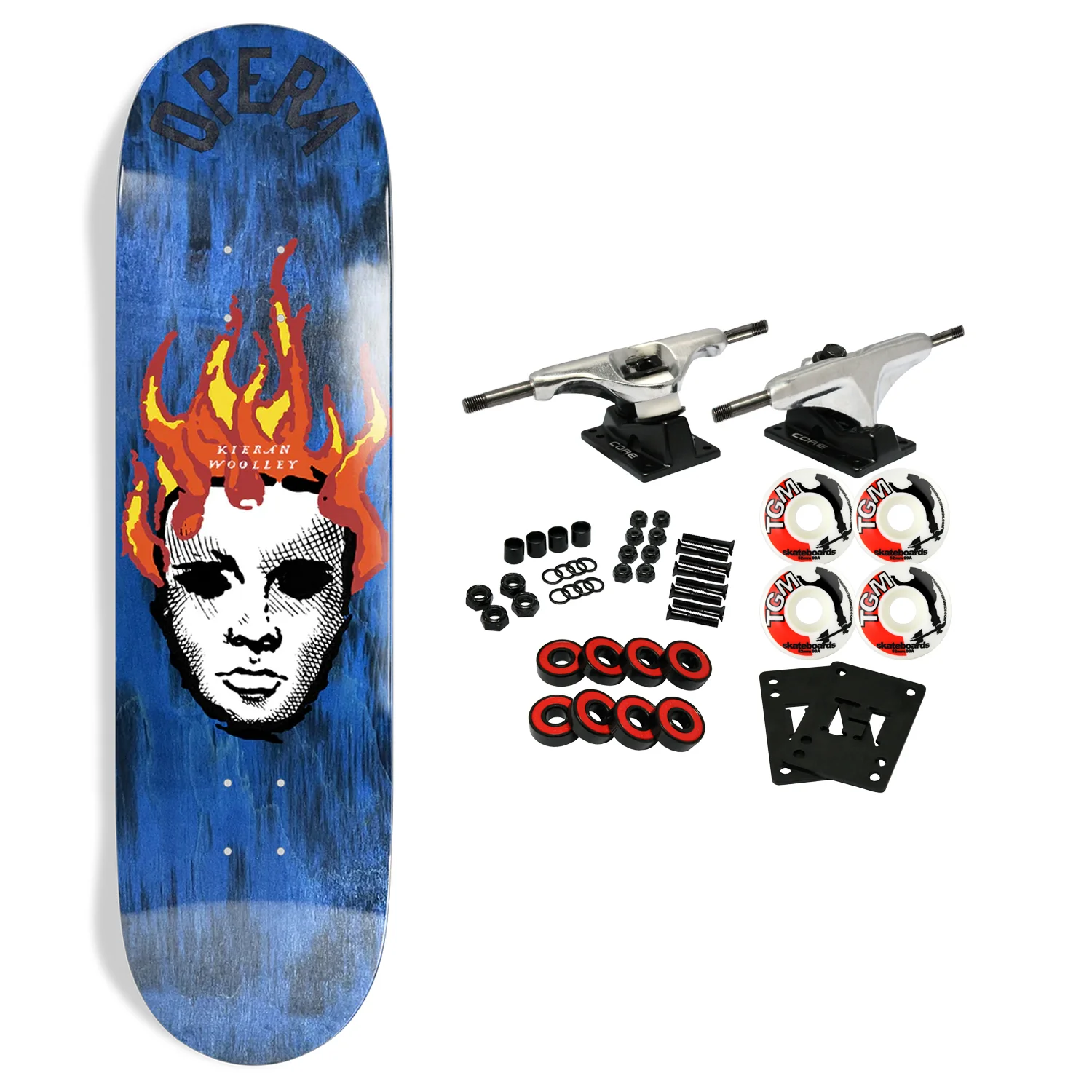 Opera Skateboard Complete Kieran Woolley Sketch 8.5" x 31.95"