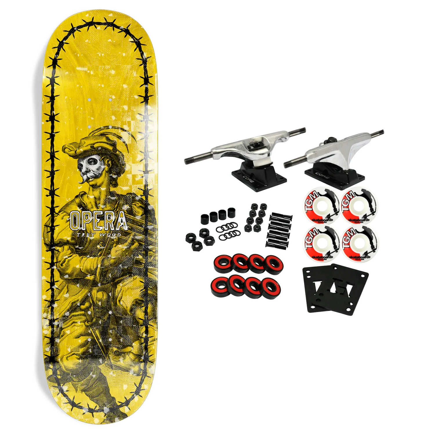 Opera Skateboard Complete Trey Wood Internalize 9" x 32.1"