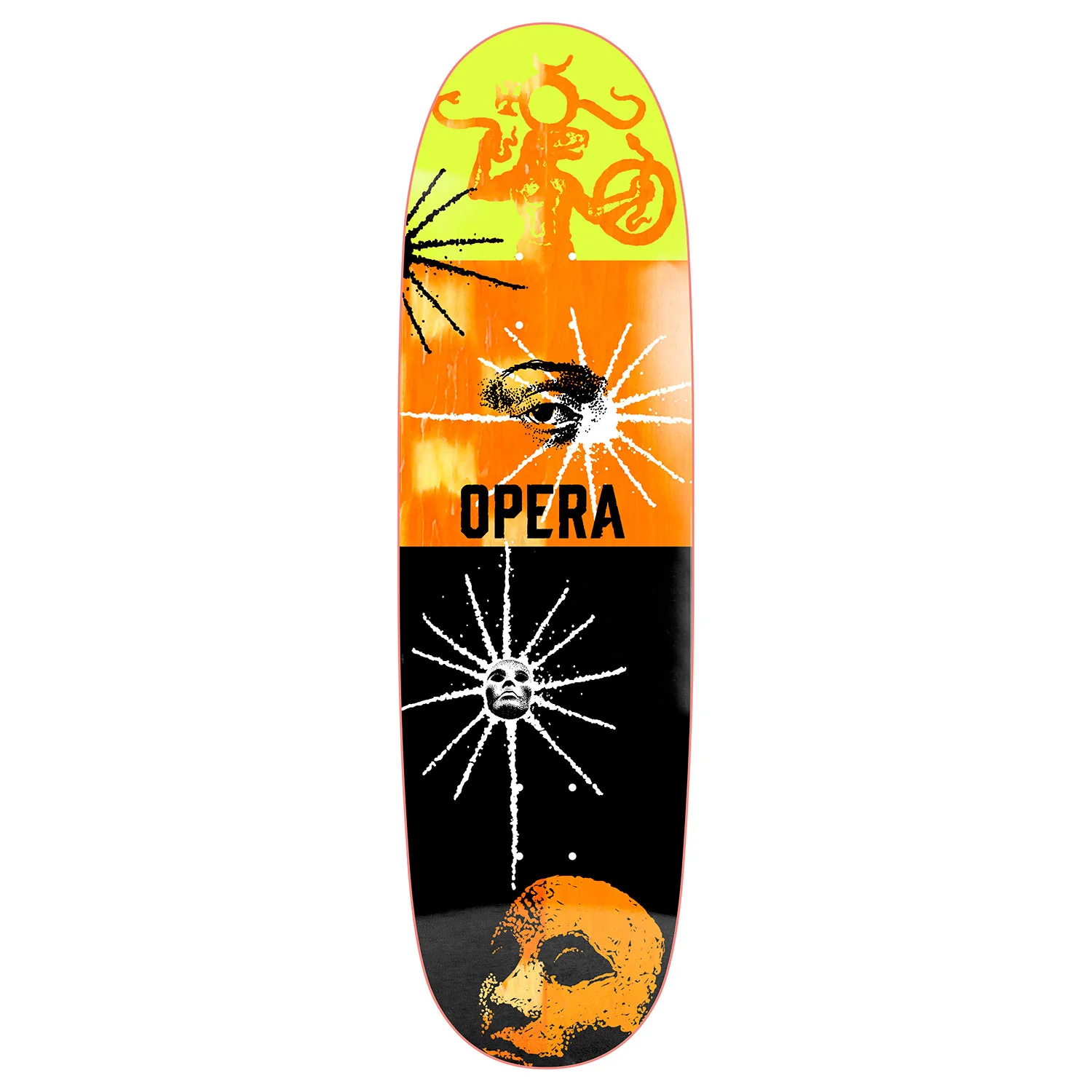 Opera Skateboard Deck Enlighten Egg 9.0" x 31.8"