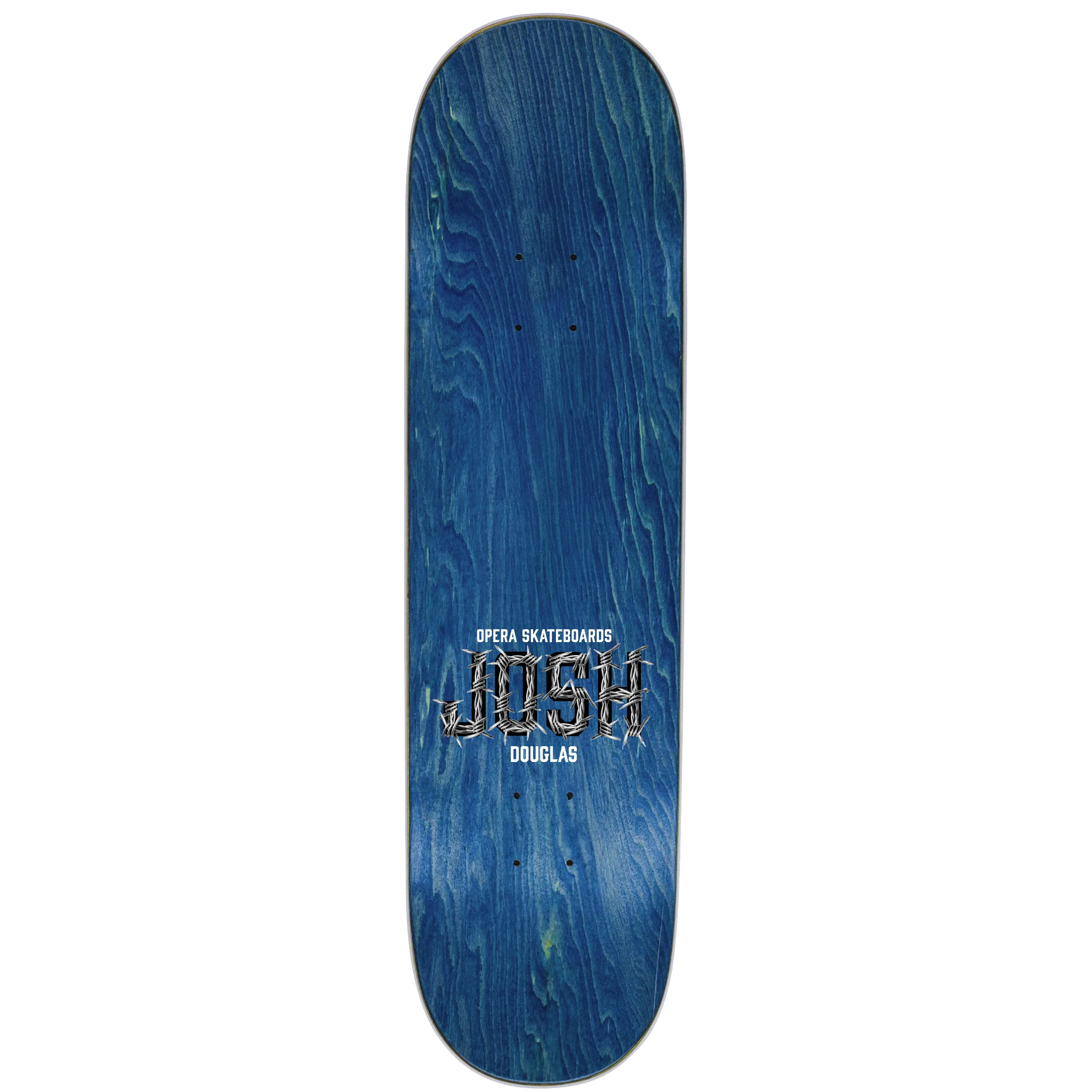 Opera Skateboard Deck Josh Douglas Big O Purple/Black 8.5" x 32.325" - Image 2
