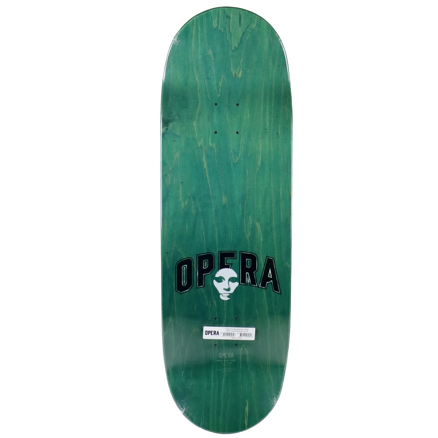 Opera Skateboard Deck Triple Torn Big Mask 10" x 31.85" - Image 4