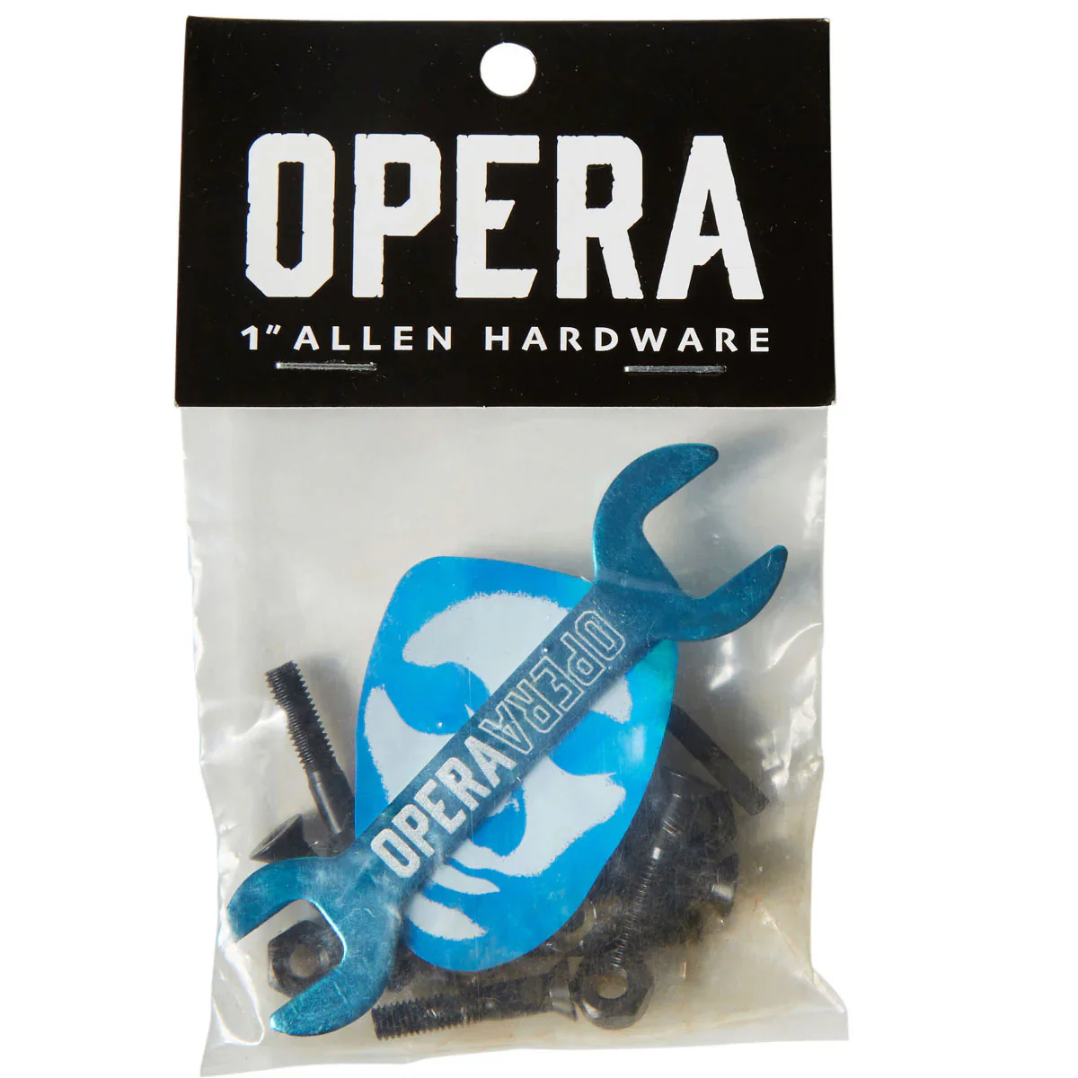 Opera Skateboard Hardware Allen Black/Blue 1" with Tool - Image 2