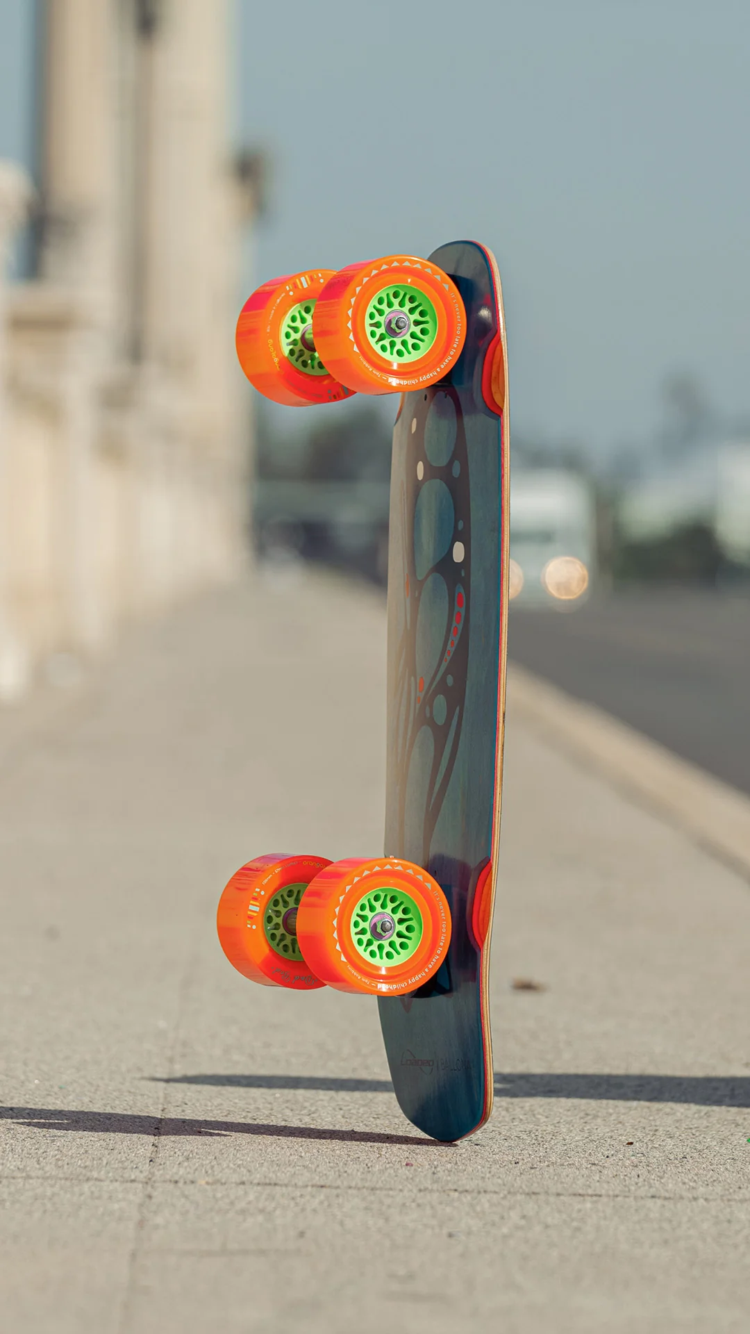 Orangatang Longboard Wheels Dad Bod Orange 105mm 80A - Image 4