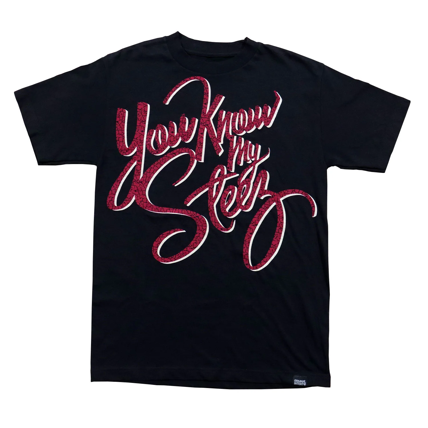 Original Intent Skateboard T-Shirt Steez Black - Small