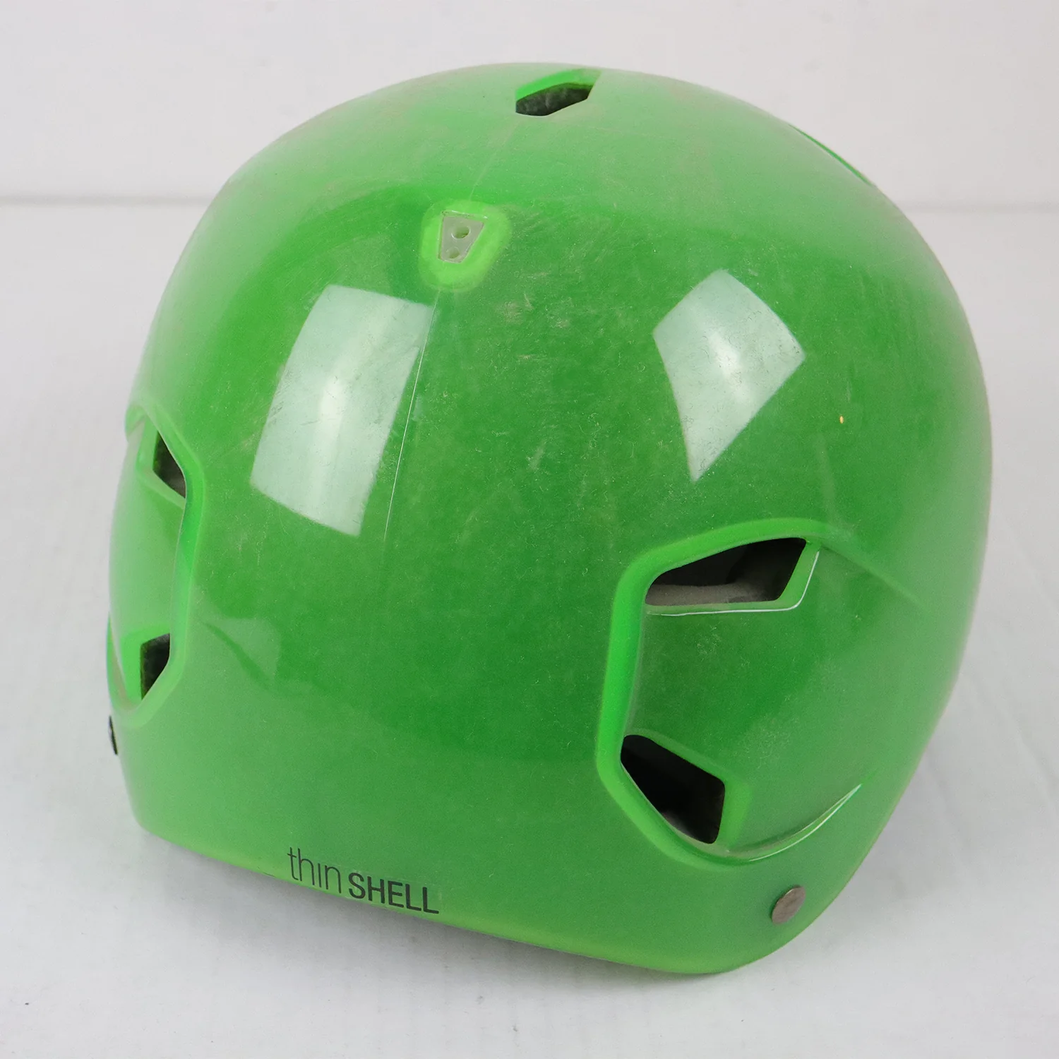 Out of Box Bern Helmet Diablo Clear Green Size L - Image 5