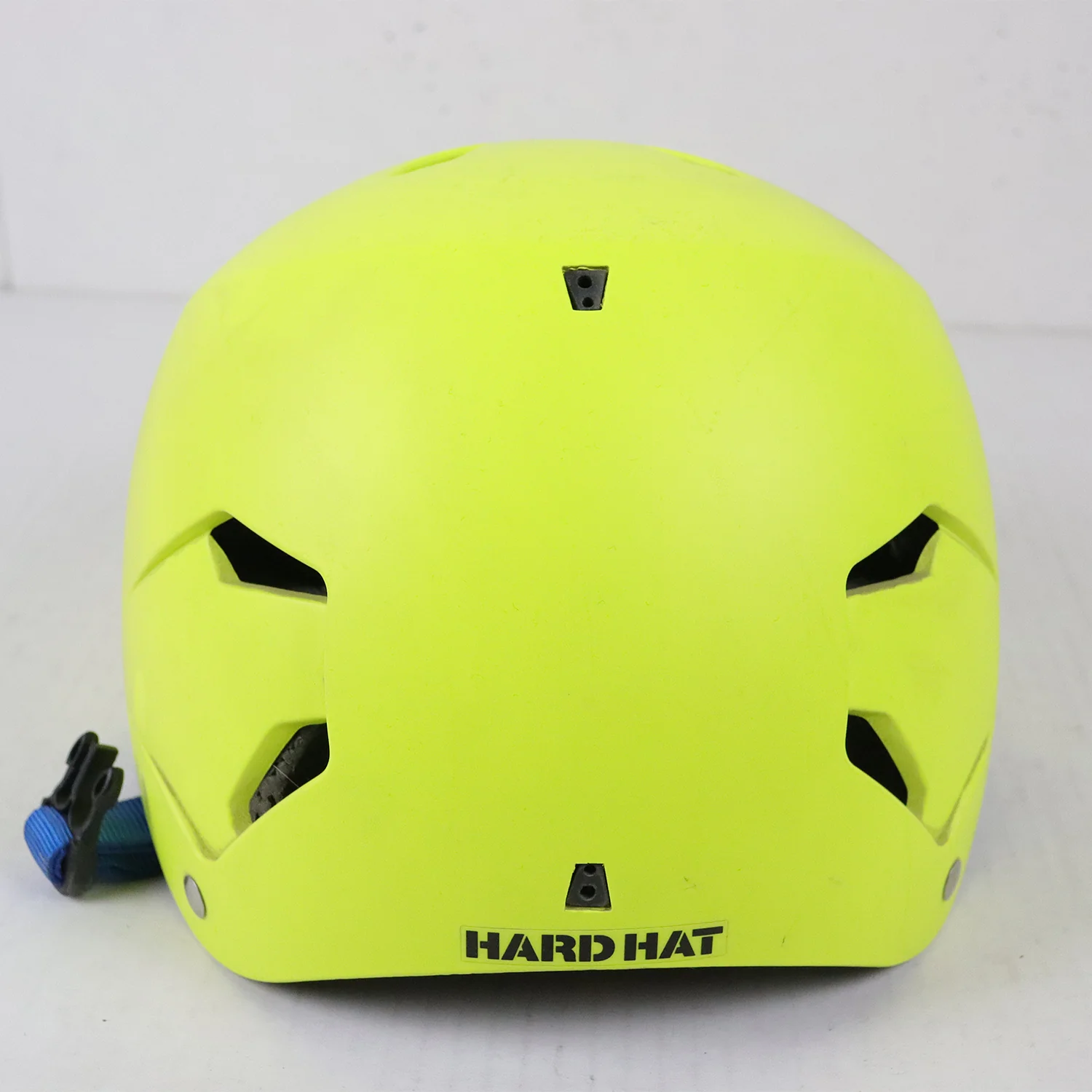 Out of Box Bern Helmet Macon Hard Hat Matte Neon Yellow Size XL - Image 3