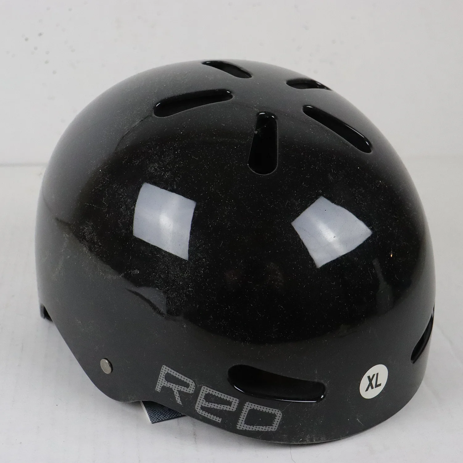 Out of Box Red Helmet Black Size XL
