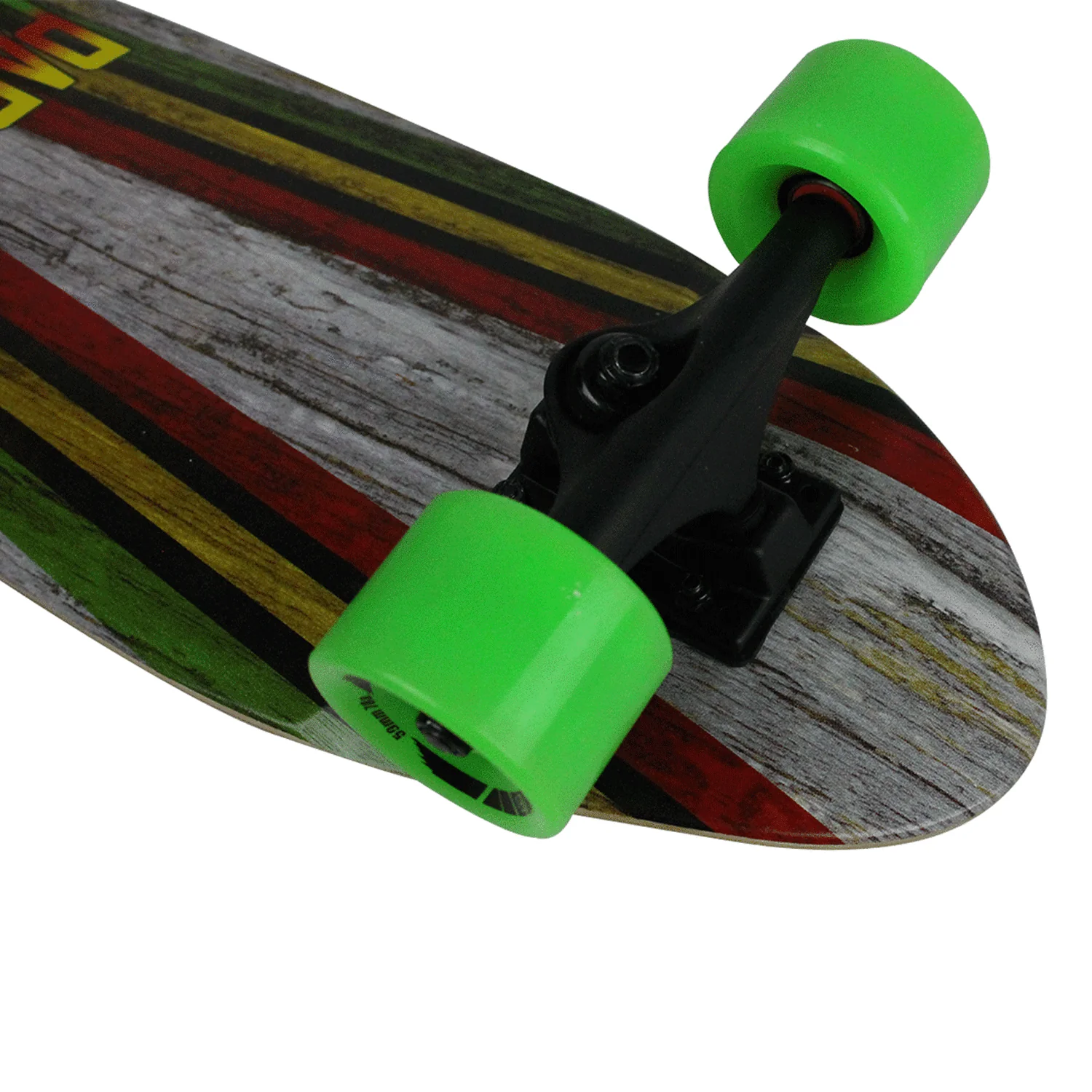 Paradise Cruiser Rasta Driftwood 8" x 26.75" - Image 2