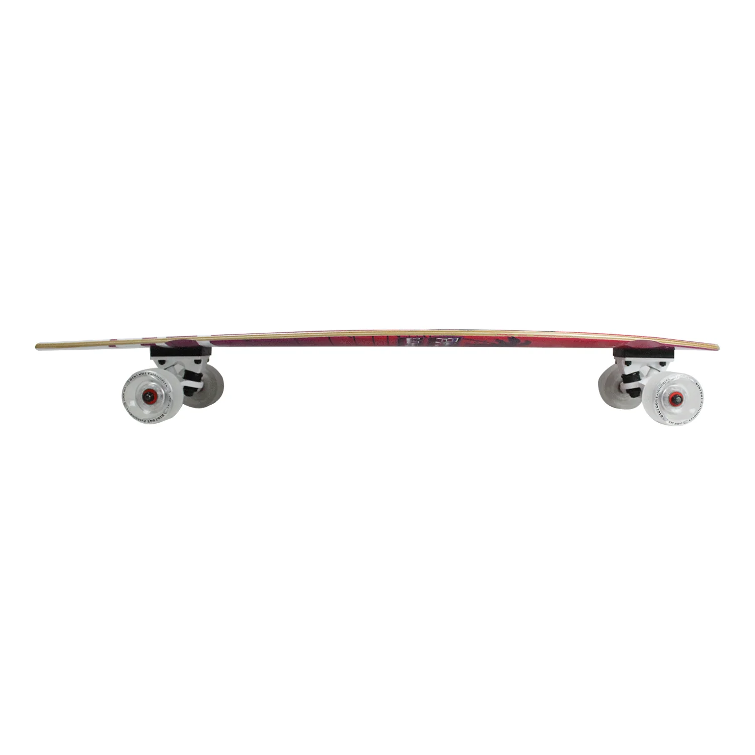 Paradise Longboard 9.5" x 39.5" Retro Swallow Tail Fish Shape - Image 2