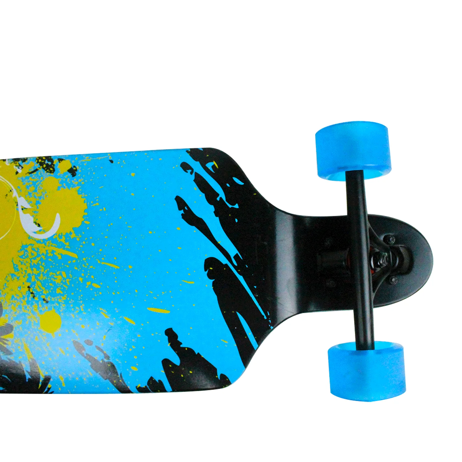 Paradise Longboard 9.75" x 39.75" Sun Splash Drop Down Drop Through - Image 3