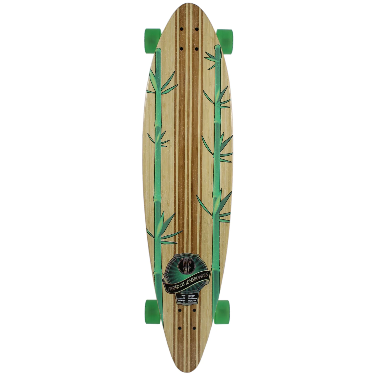 Paradise Longboard Lazy Bamboo Panda Complete - Image 2
