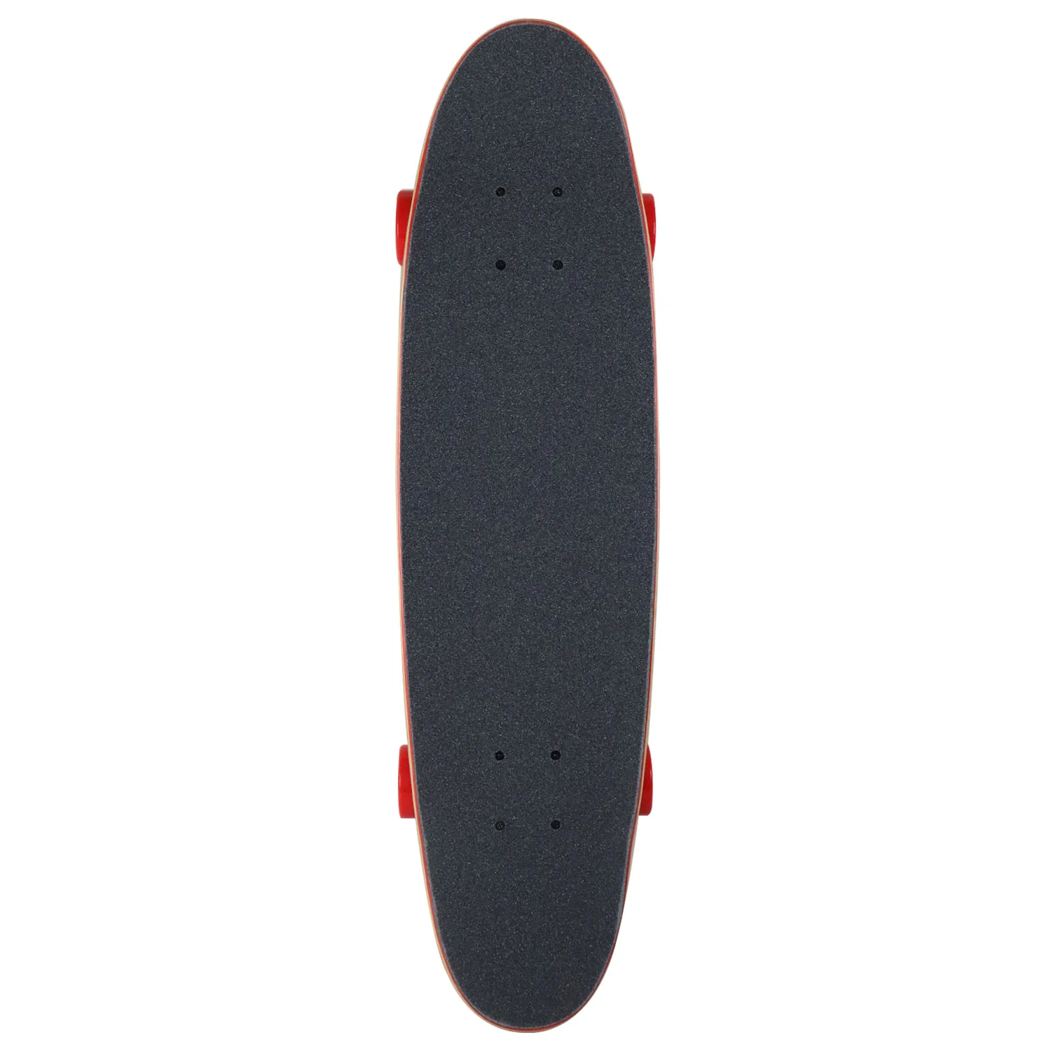 Paradise Skateboard Cruiser Complete Rasta Bark Red 7.25" x 28.75" - Image 2