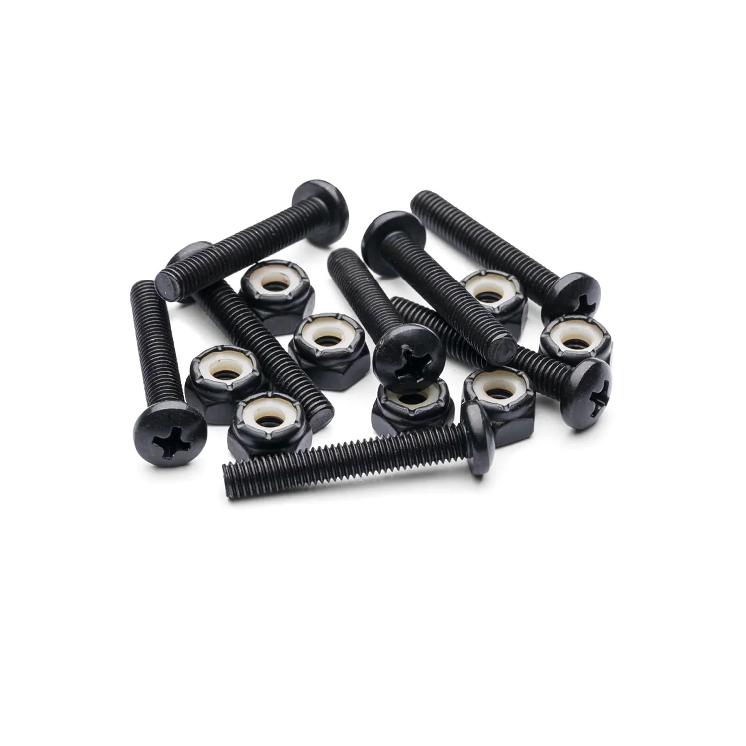 Paris Longboard Trucks Mounting Hardware Pan Head Bolts and Nuts Pack 1 1/2" - Image 2