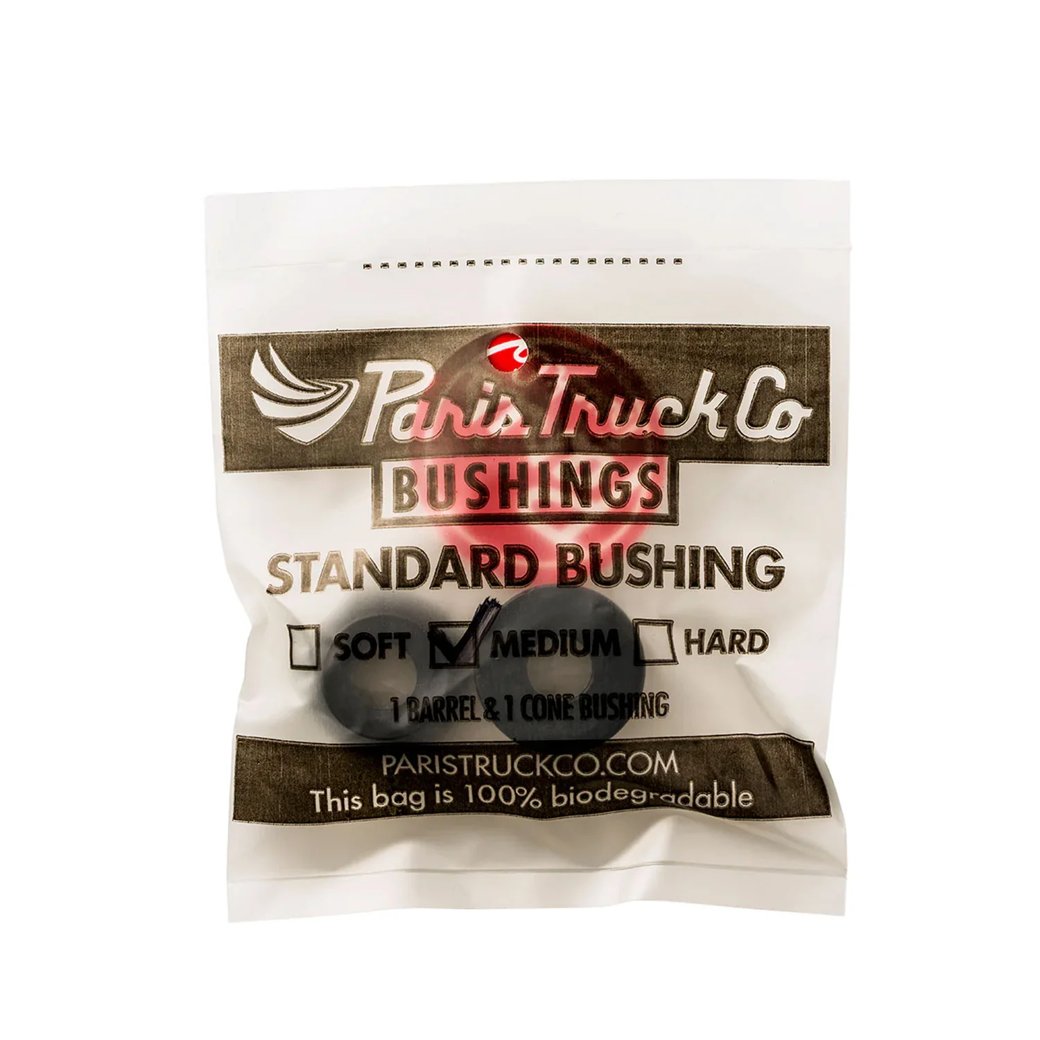 Paris Longboard Trucks OEM Truck Parts V3 Standard Bushing Pack Medium