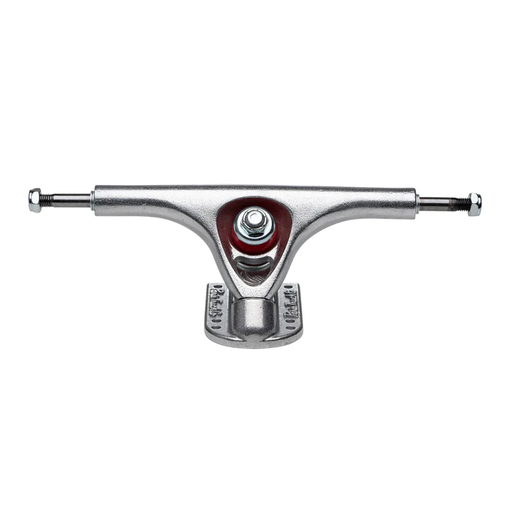 Paris Longboard Trucks, Wheels, Hardware, and Abec 7 Bearings Kit - V2 180 Raw + Bigfoot 76mm 84A Green Swirl - Image 3