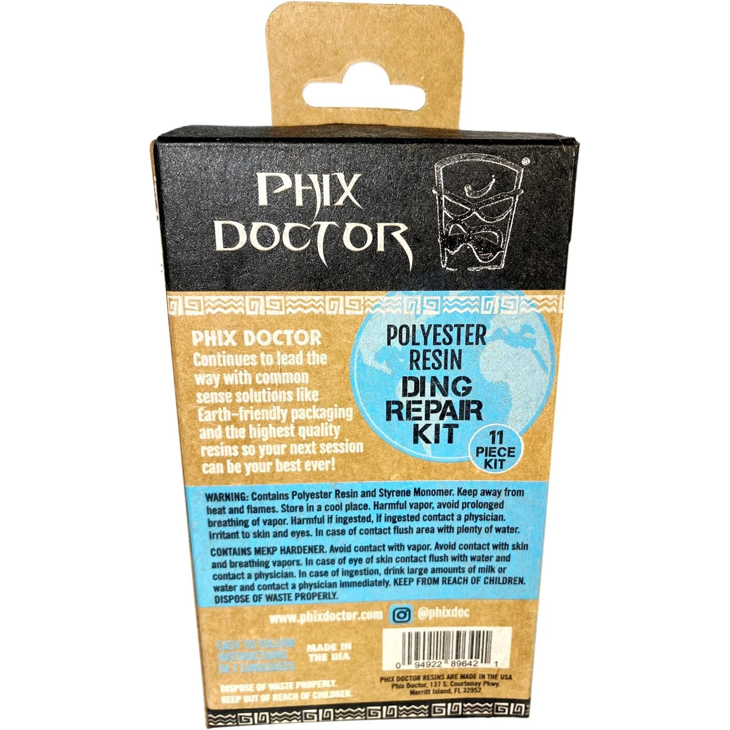 Phix Doctor Surfboard Repair Kit Polyester Repair Kit 2.5oz - Image 3