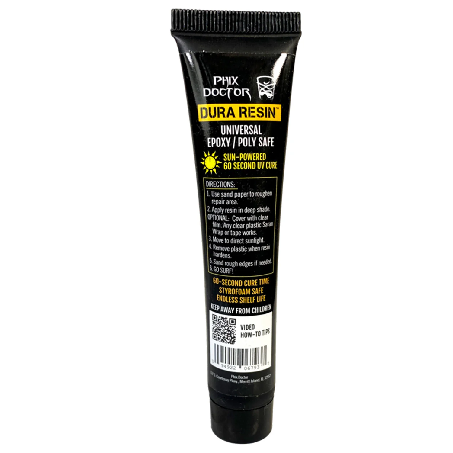 Phix Doctor Surfboard Repair Kit Sunpowered Super Mini Dura Resin Kit 1oz - Image 3