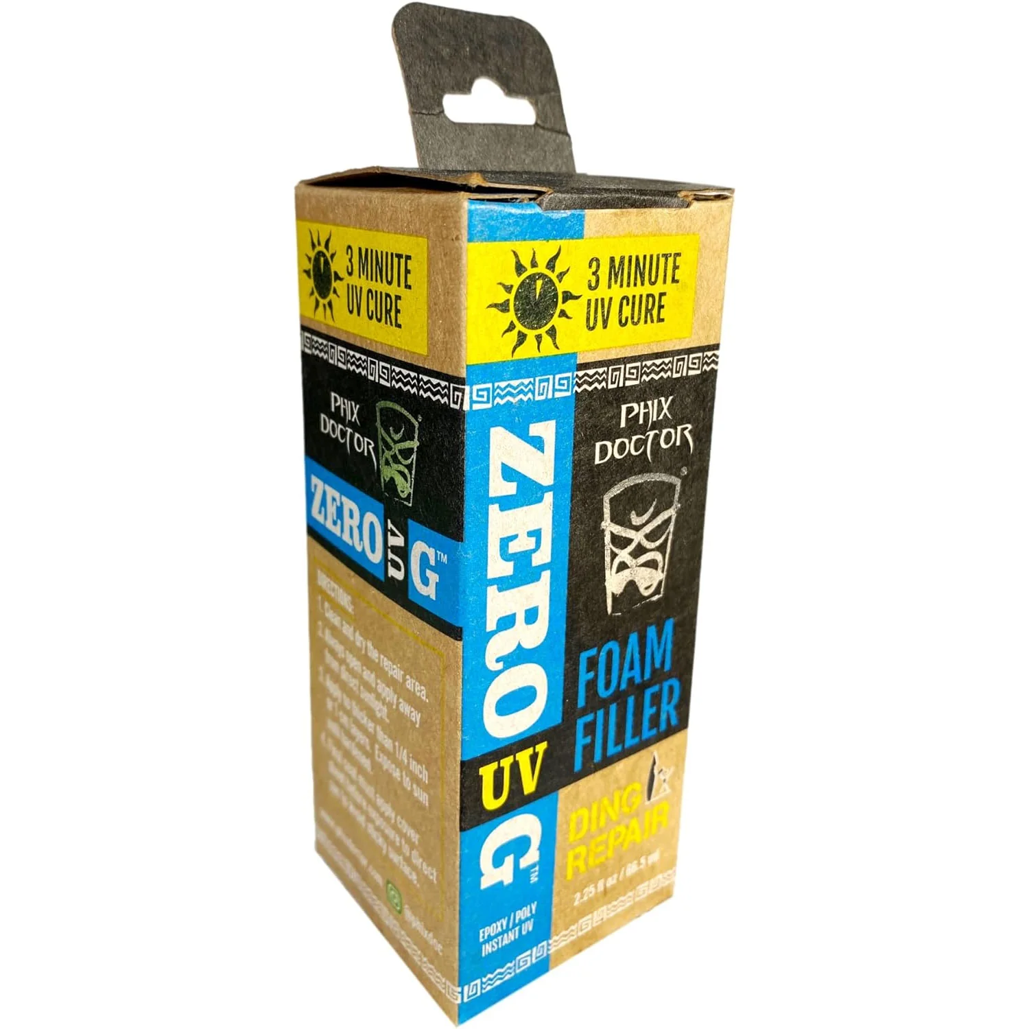 Phix Doctor Surfboard Repair Kit Zero G UV Foam Filler 2.25oz - Image 3