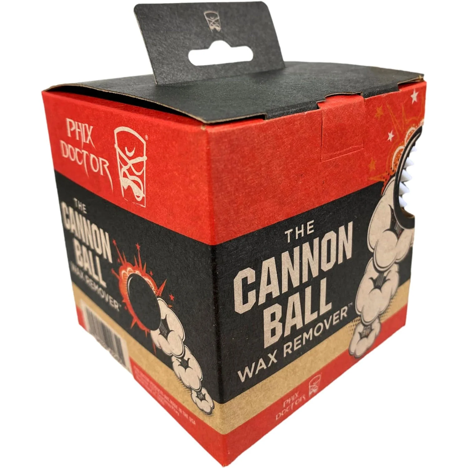 Phix Doctor Surfboard Wax Remover The Cannon Ball w/ Wax Comb