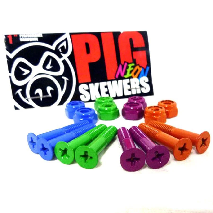 Pig Hardware Skewers 1" Phillips - Neon - Image 2
