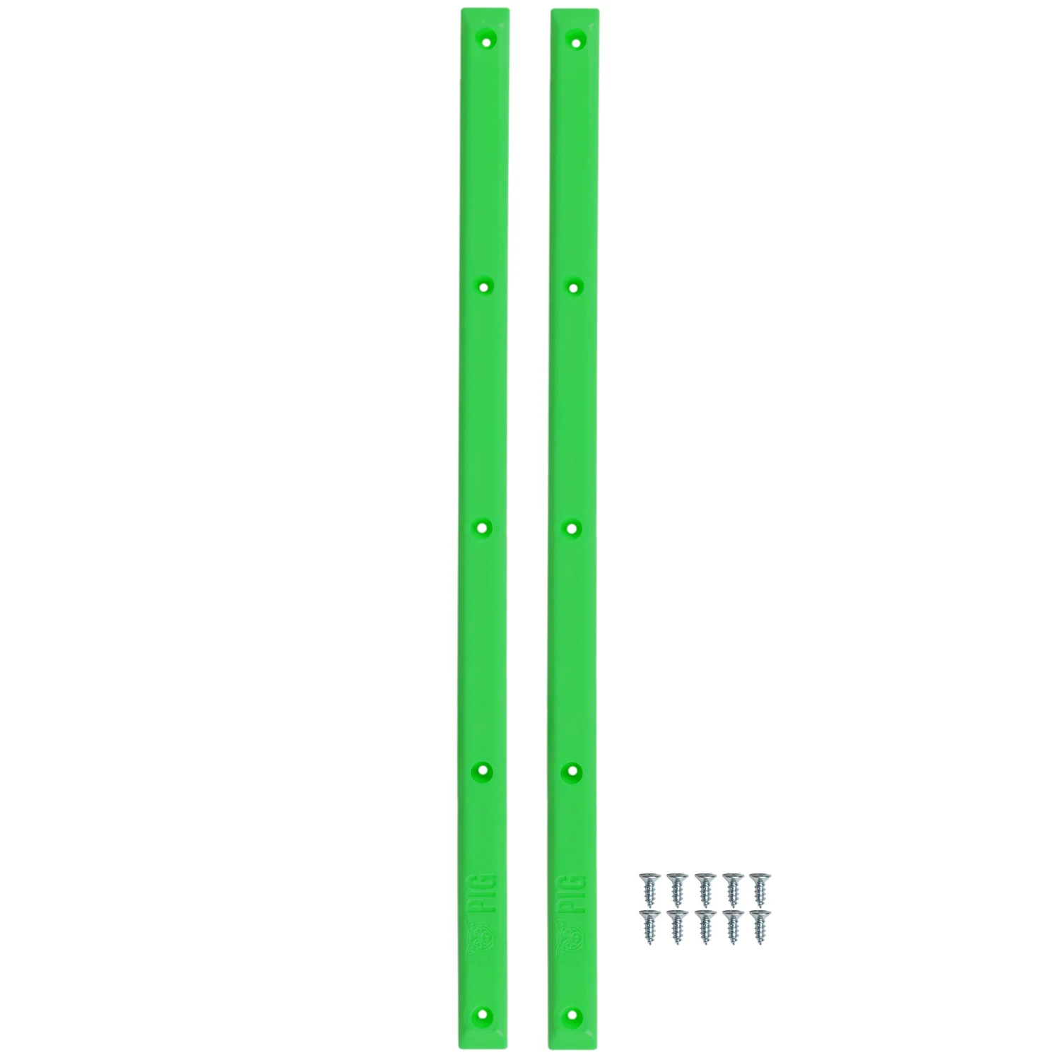Pig Rails 14.25" Green