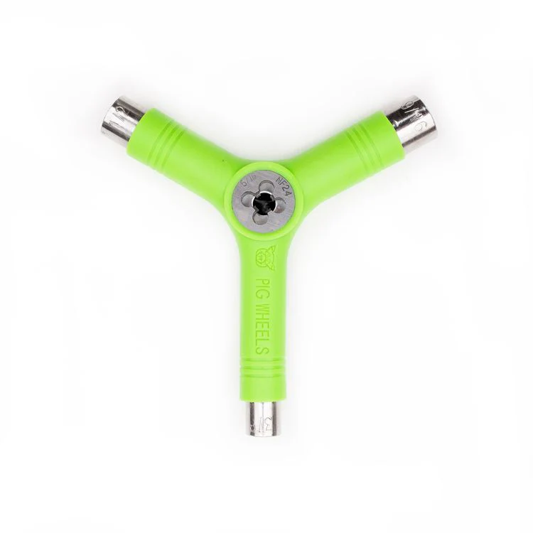 Pig Skate Tool Tri Socket All In One With Threader - Green - Image 3