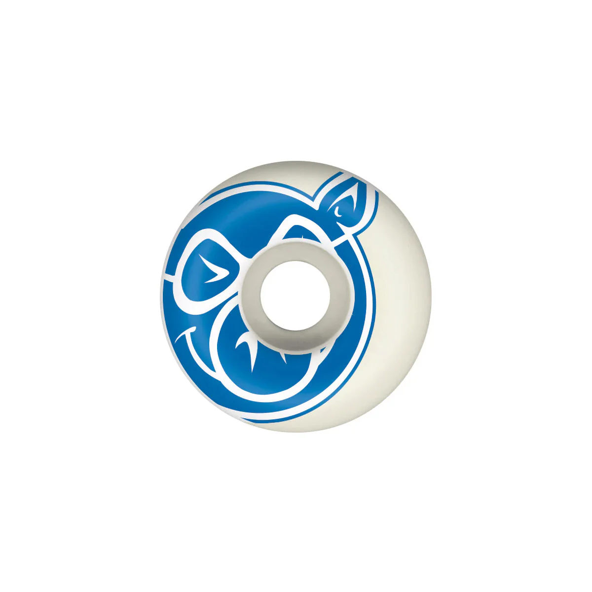 Pig Skateboard Wheels 53mm Classic 99A White - Image 2