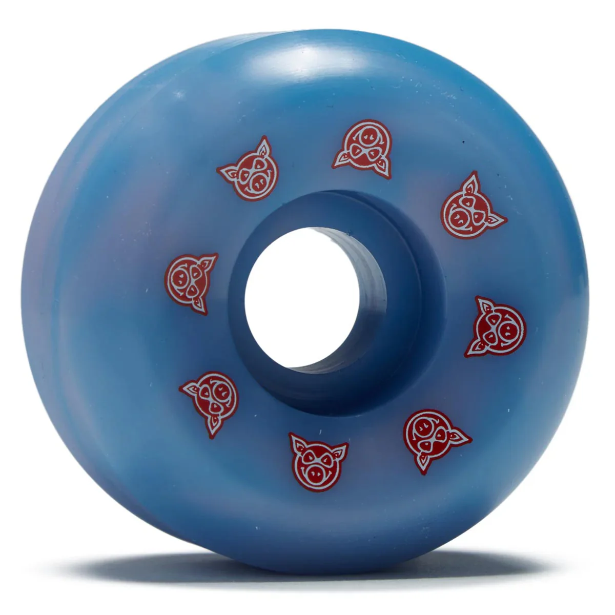 Pig Skateboard Wheels 53mm Conical 99A Swirl - Image 2