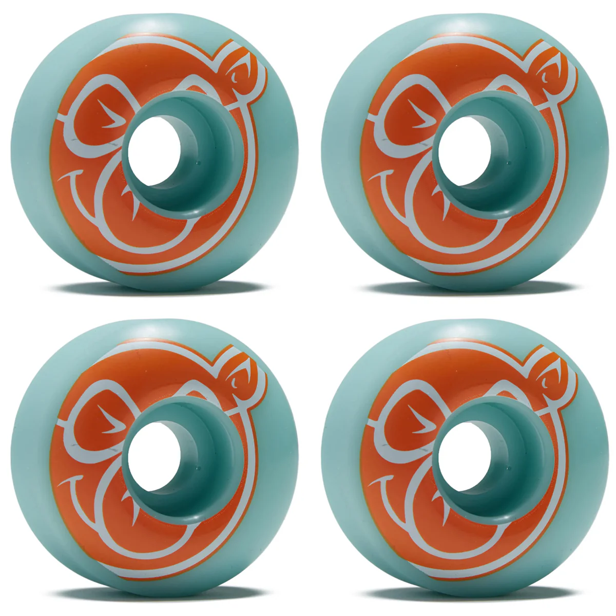 Pig Skateboard Wheels 54mm Classic 99A Blue