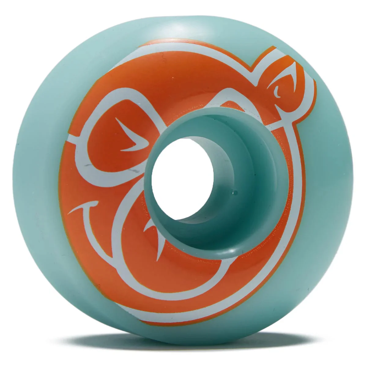 Pig Skateboard Wheels 54mm Classic 99A Blue - Image 2
