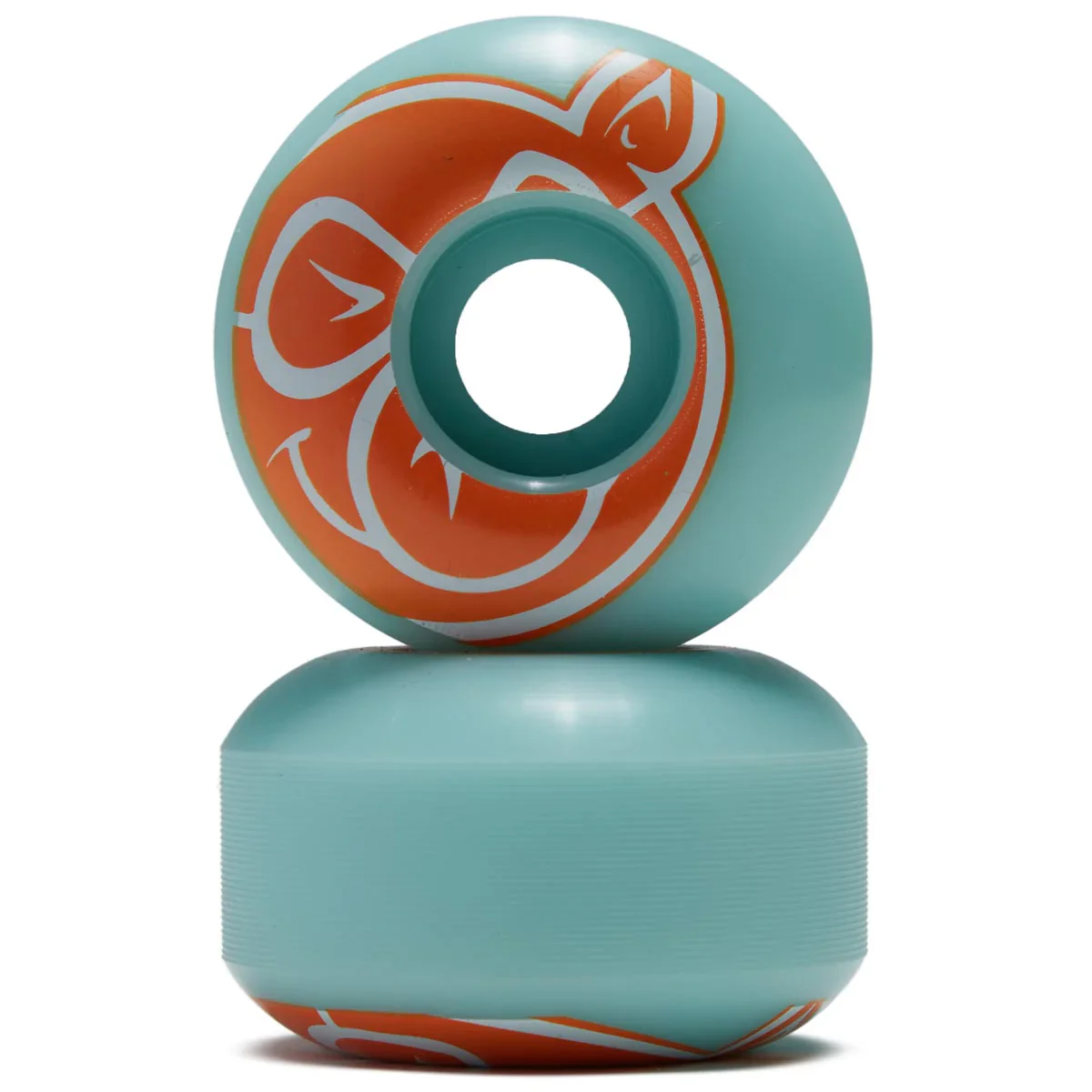 Pig Skateboard Wheels 54mm Classic 99A Blue - Image 3