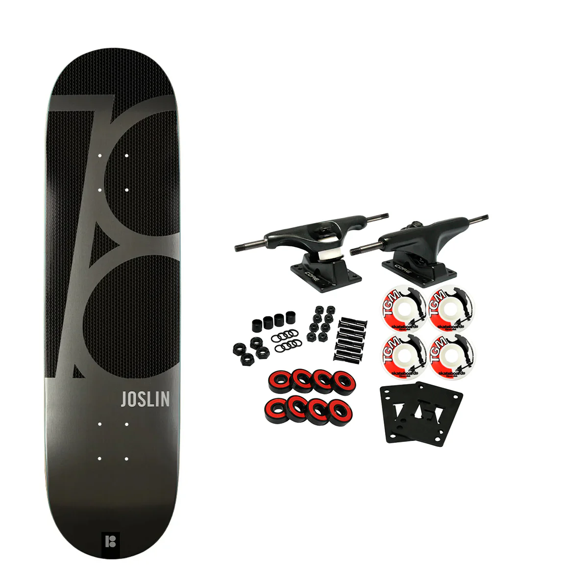 Plan B Skateboard Complete Chris Joslin Angled 8.375" x 31.71"
