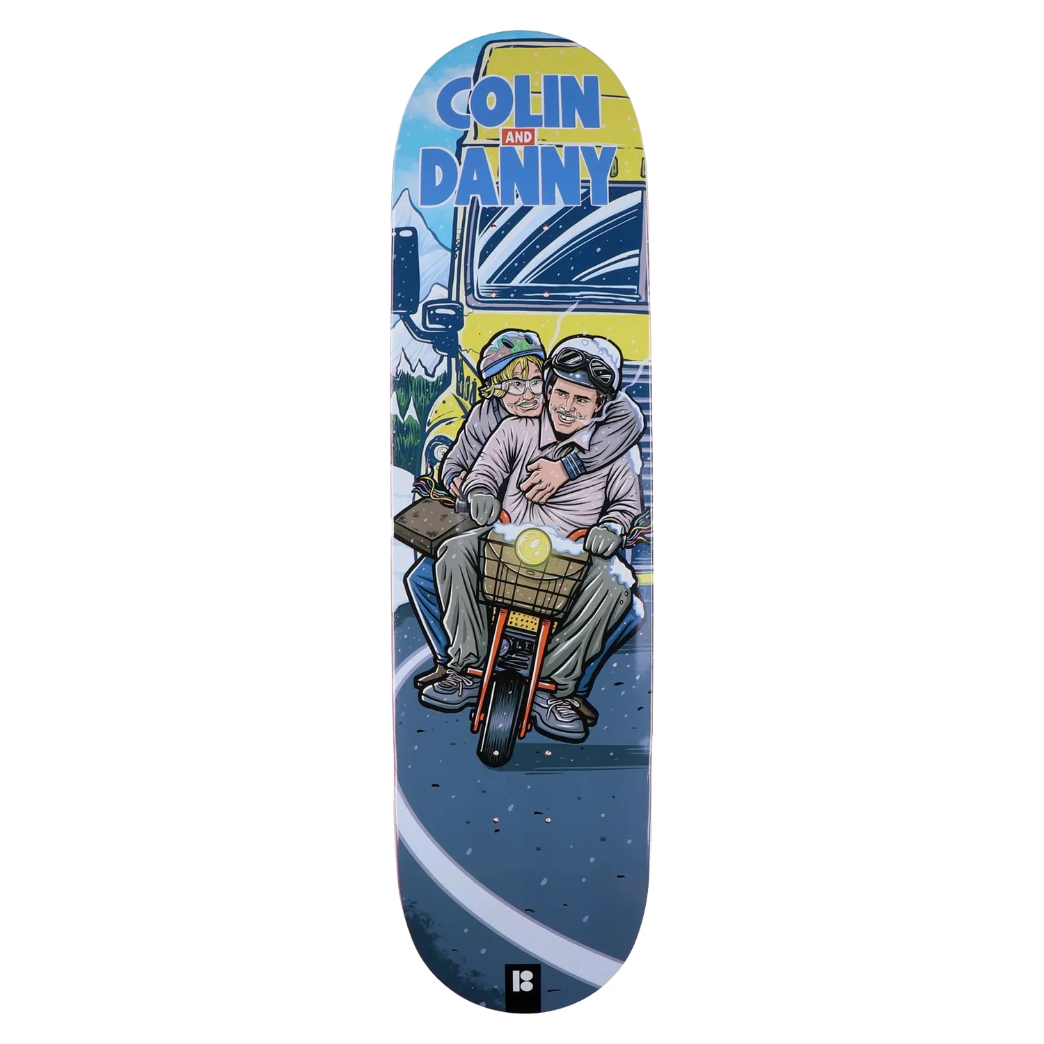 Plan B Skateboard Complete Colin and Danny 8.25" x 31.72" - Image 2
