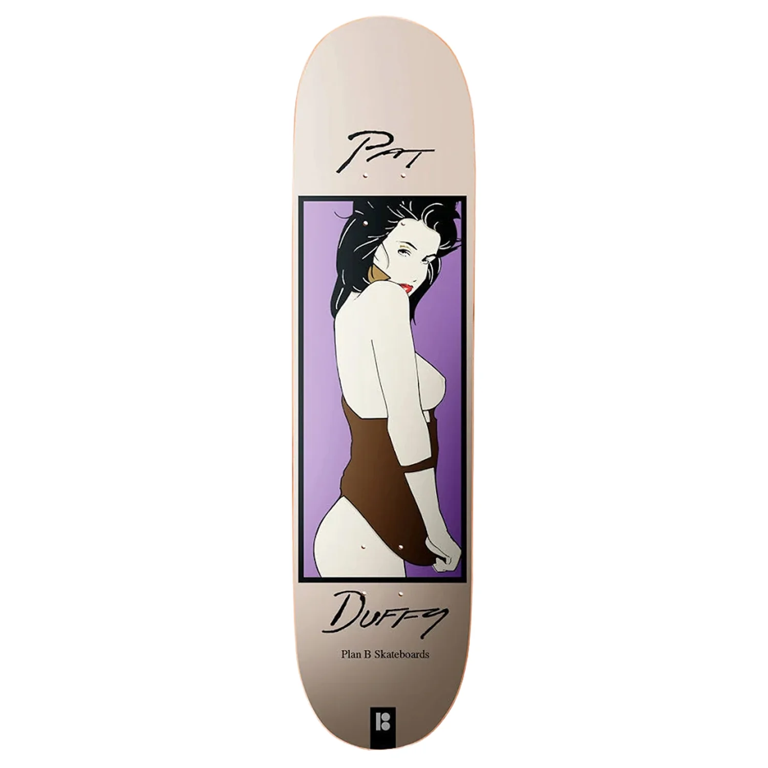 Plan B Skateboard Complete Duffy Girl 8.25" x 32.125" - Image 2