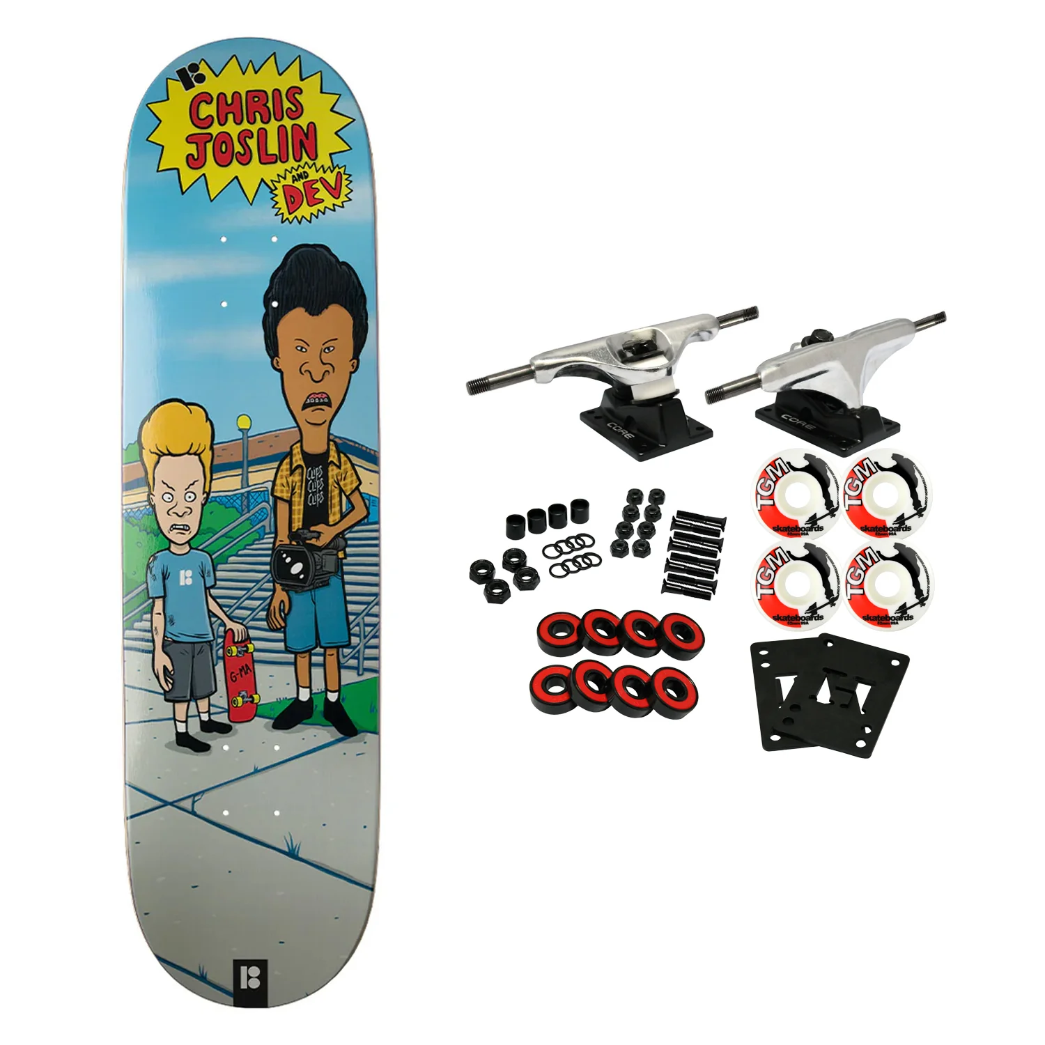 Plan B Skateboard Complete Joslin Dev Twin 8.375" x 32"
