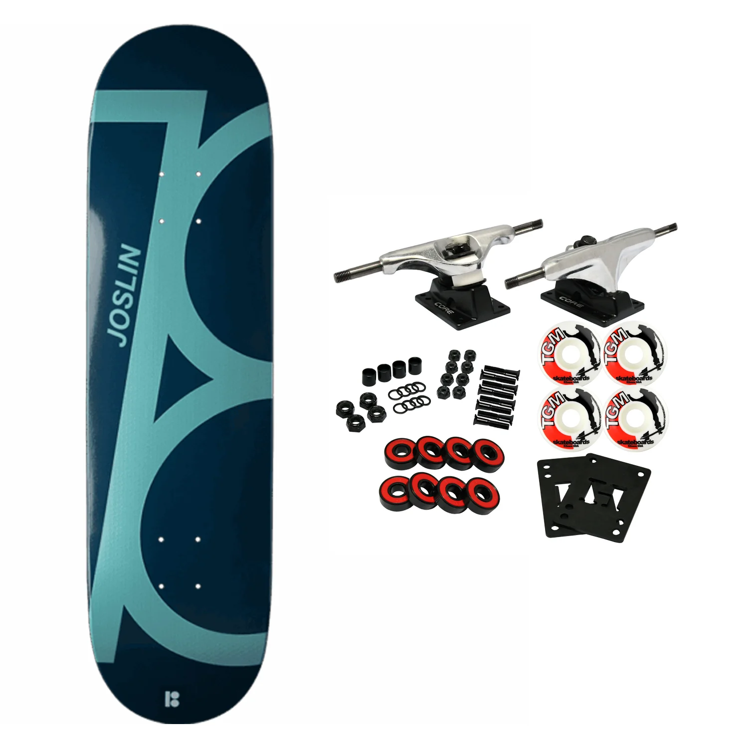 Plan B Skateboard Complete Joslin Full Dip Slanted 8.375" x 31.71"