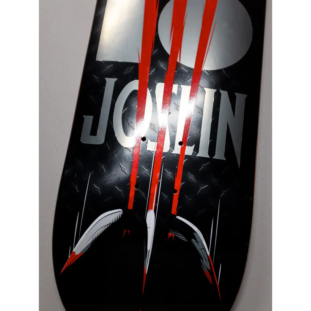 Plan B Skateboard Deck Chris Joslin Snikt Variant Twin Tail 8.375" x 32" - Image 2