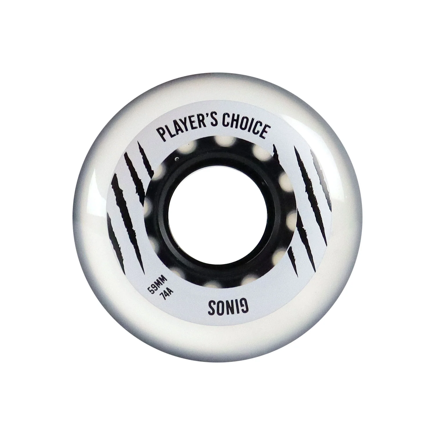 Player's Choice Indoor Roller Hockey 59mm Ginos 74A Single Wheel