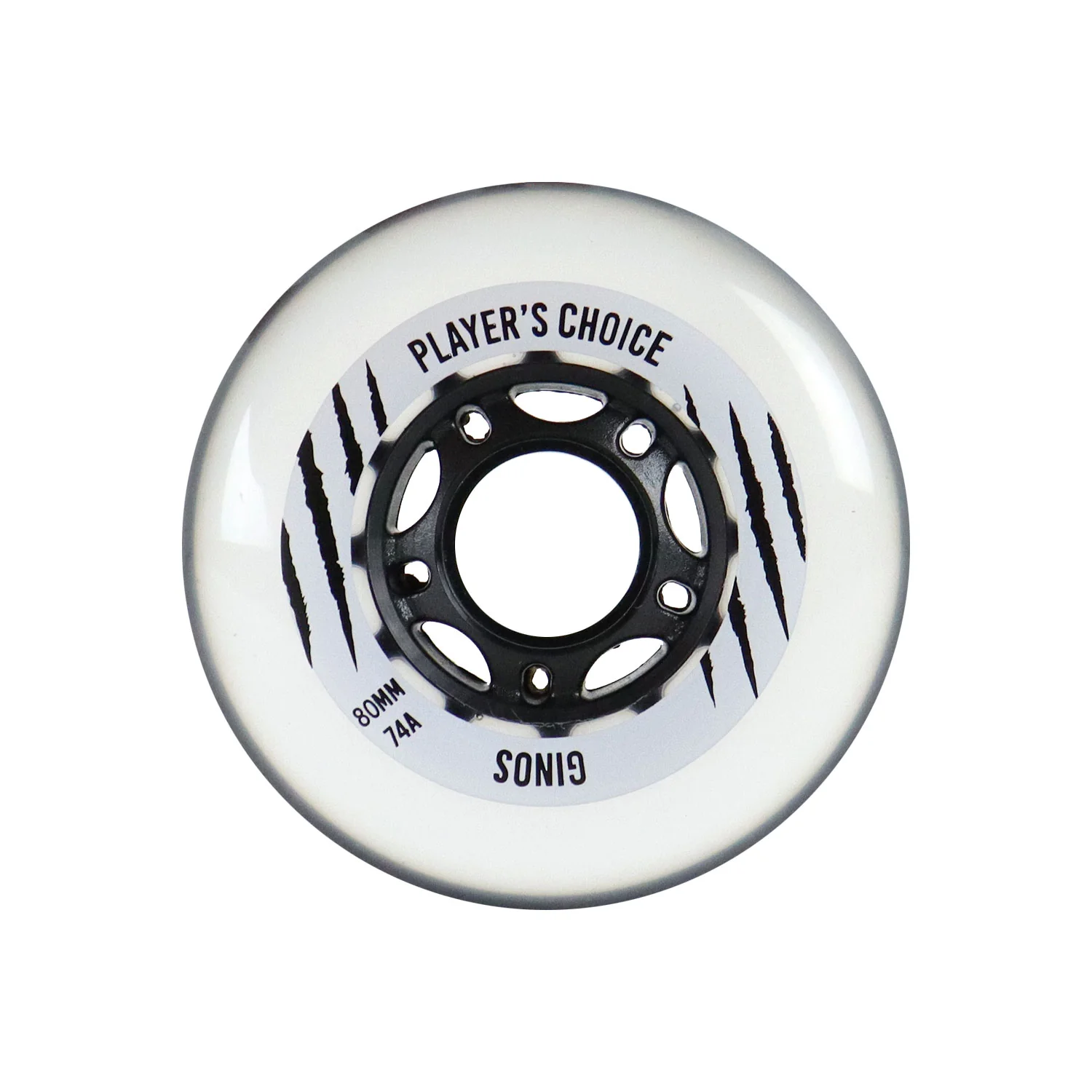 Player's Choice Indoor Roller Hockey Wheels 76/80 HiLo Ginos 74A 8-Pack - Image 3