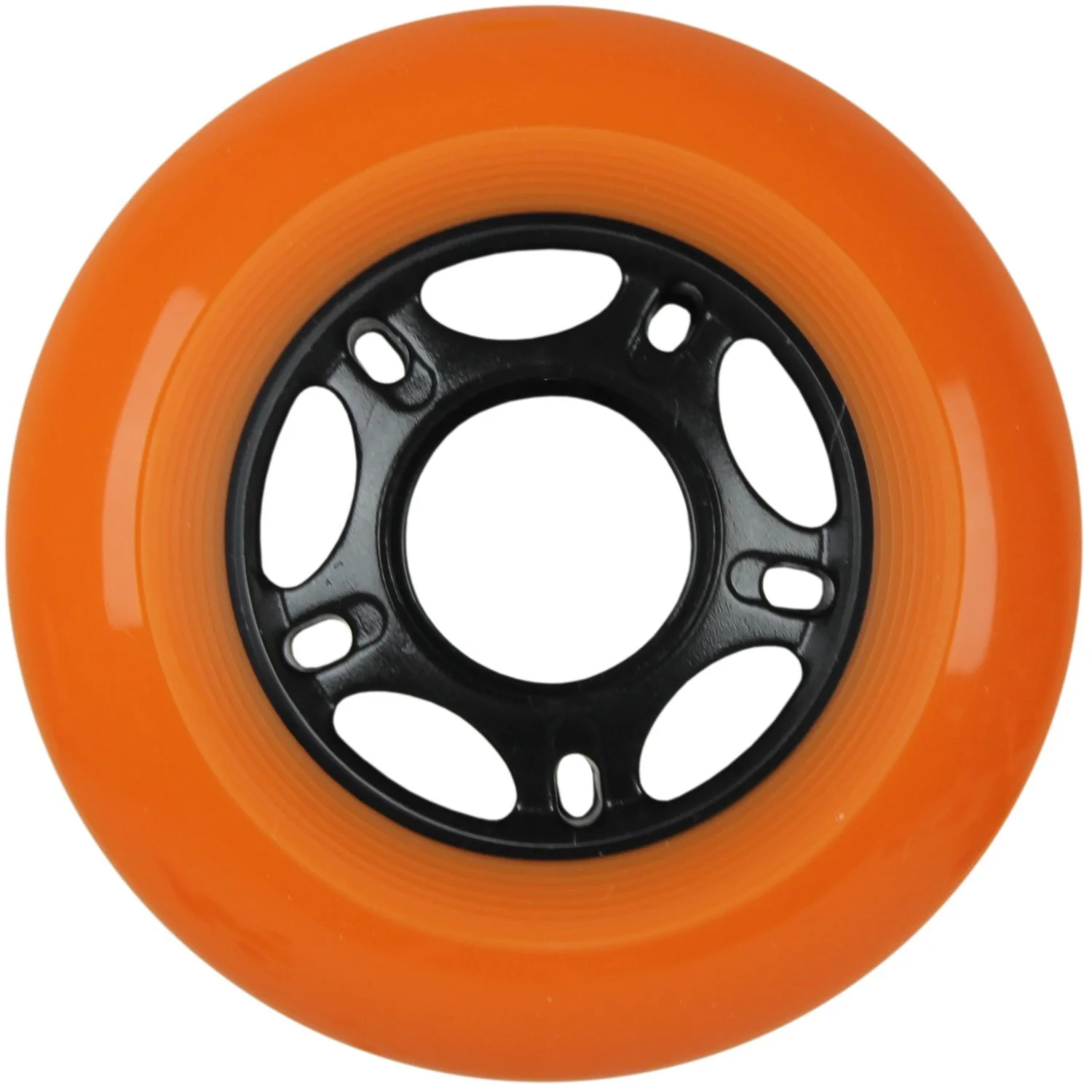 Player's Choice Outdoor Inline Skate Wheels - 72mm 89A Orange (4-Pack) - Image 3
