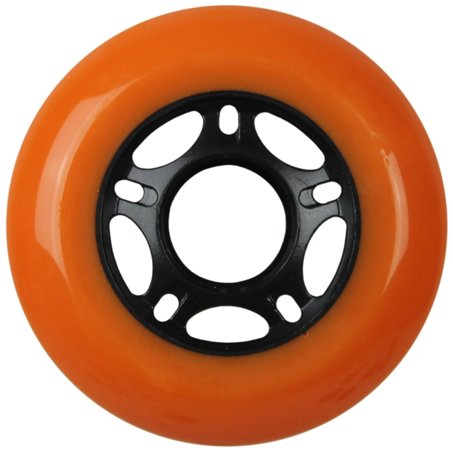Player's Choice Outdoor Inline Skate Wheels - 72mm 89A Orange (Single)