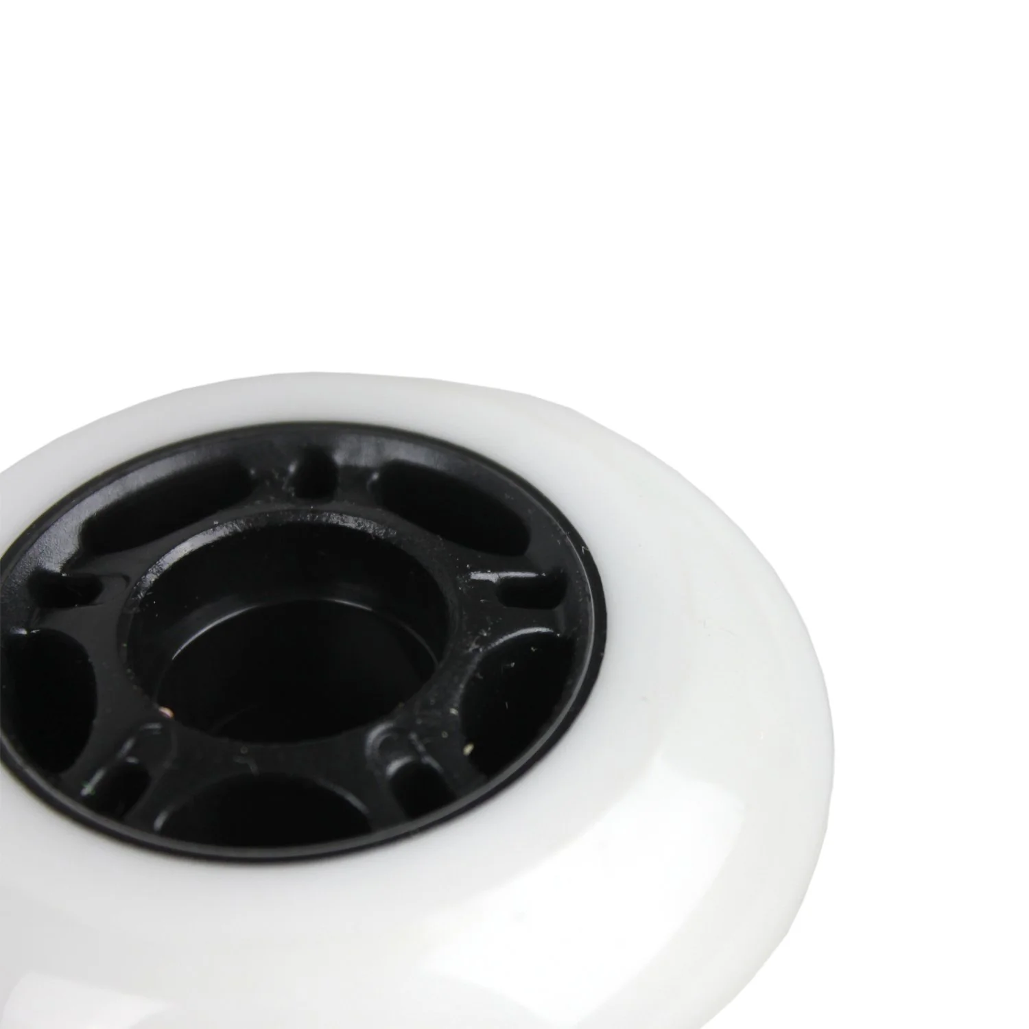 Player's Choice Outdoor Inline Skate Wheels - 76/80 HiLo 89A White (8-Pack) - Image 5