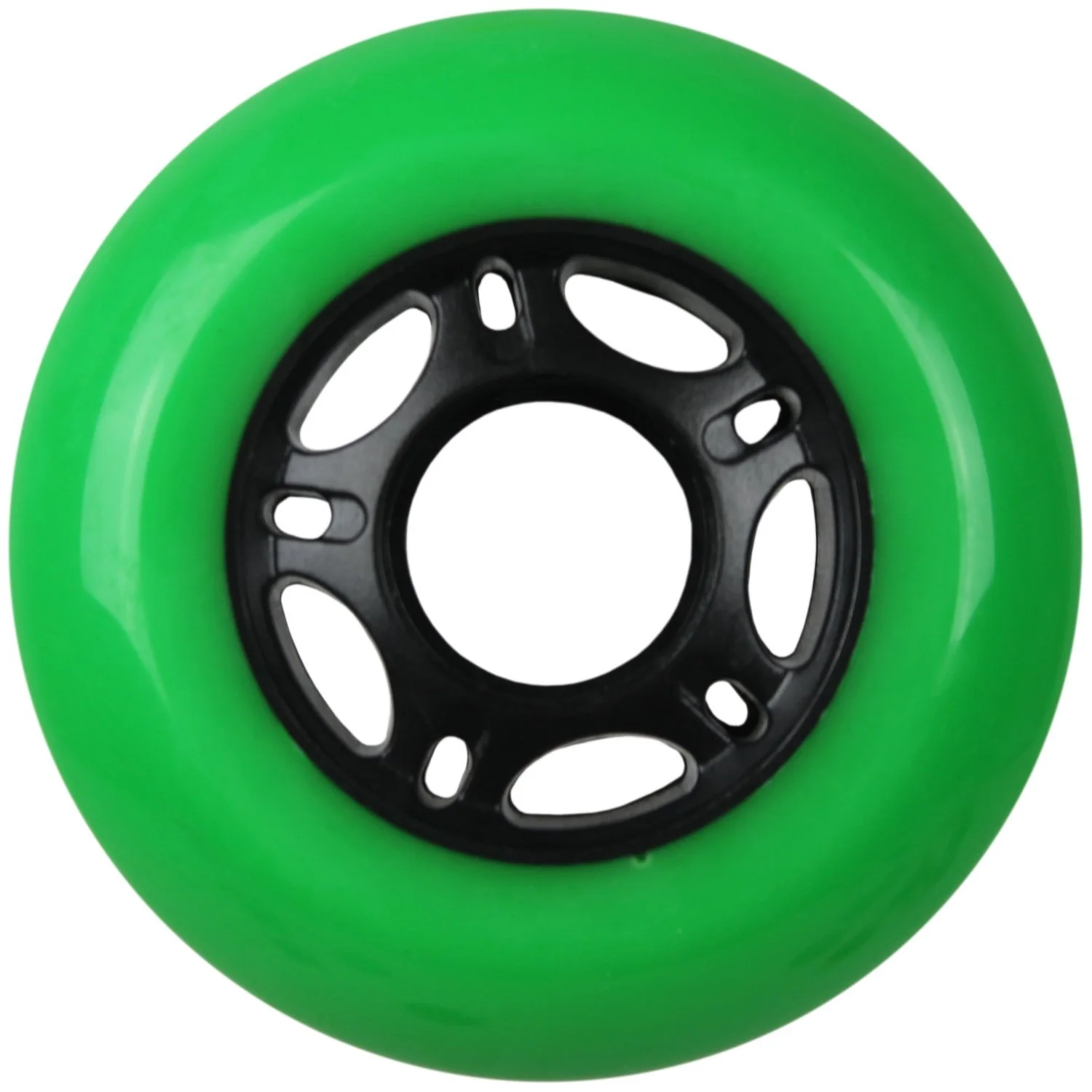 Player's Choice Outdoor Inline Skate Wheels - 76mm 89A Green (8-Pack) - Image 2